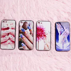 Аксессуары для телефонов Чехол для iPhone x 7 plus 7 8 Plus Xs Max Xr Rose Cool Face beauty Printed Iphone X 8 7 6 S Plus Tpu