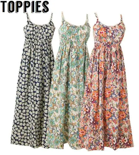 2019 Summer Women Sleeveless Spaghetti Strap Long Dress Mori Girls Beach Floral Dress Retro Dress vestidos longos de verao 2019 Summer Women Sleeveless Spaghetti Strap Long Dress Mori Girls Beach Floral Dress Retro Dress vestidos longos de verao