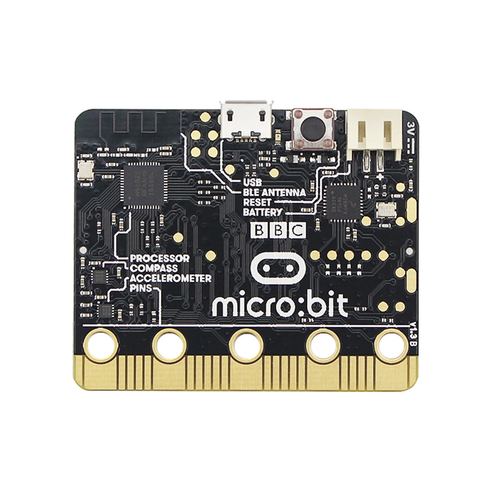 BBC micro: бит NRF51822 Bluetooth ARM Cortex-M0, 25 светодиодный светильник. Компьютер для детей начинающих программировать, поддержка windows, iOS и т. Д