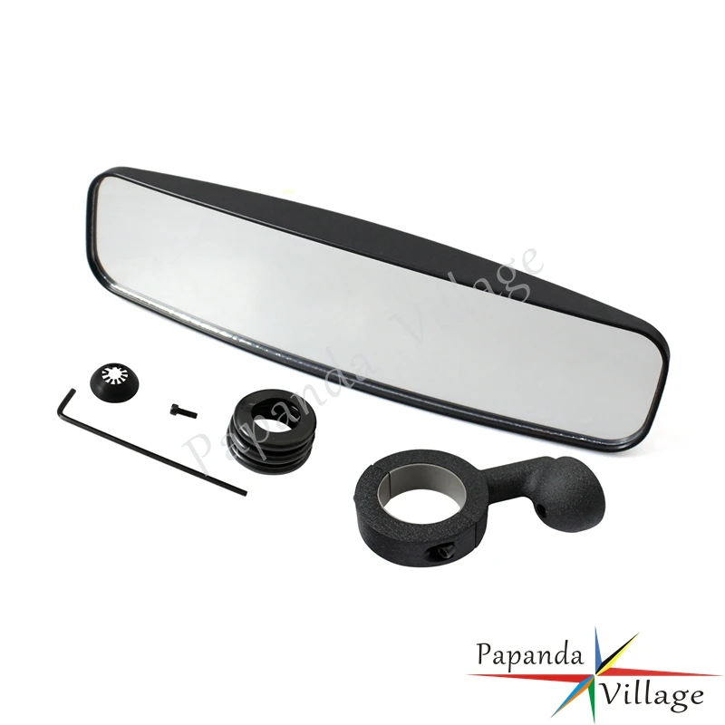 1.75" Roll Cage Clamp Mount Rear View Mirror Center View Mirrors for