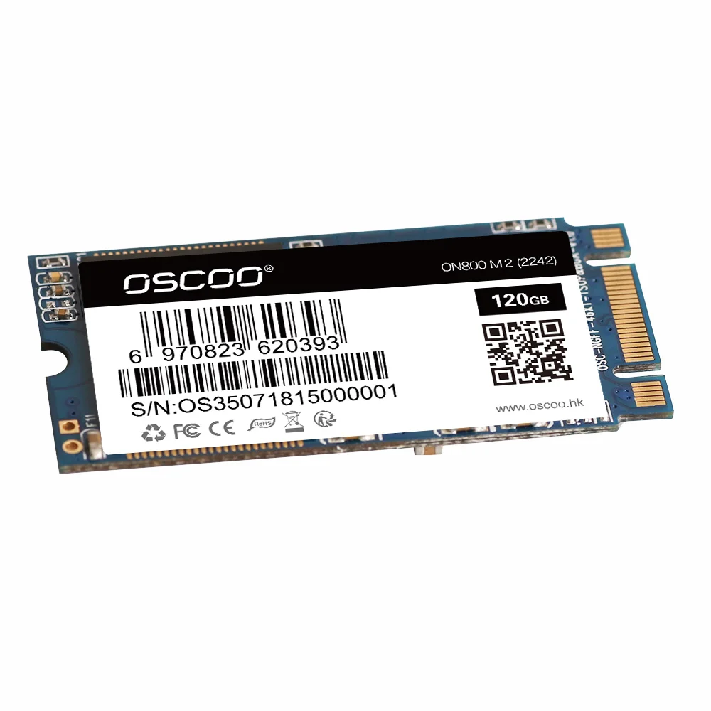 OSCOO m.2 SSD 2242 120 ГБ 240 ГБ HDD 22x42 мм NGFF M2 SATA твердотельный жесткий диск для ПК Тетрадь Бесплатная доставка Дешевые
