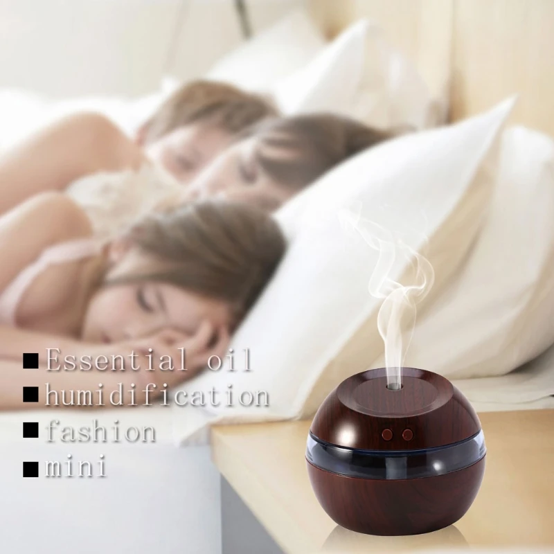 

USB LED Ultrasonic Aroma Humidifier Essential Oil Diffuser Aromatherapy Purifier