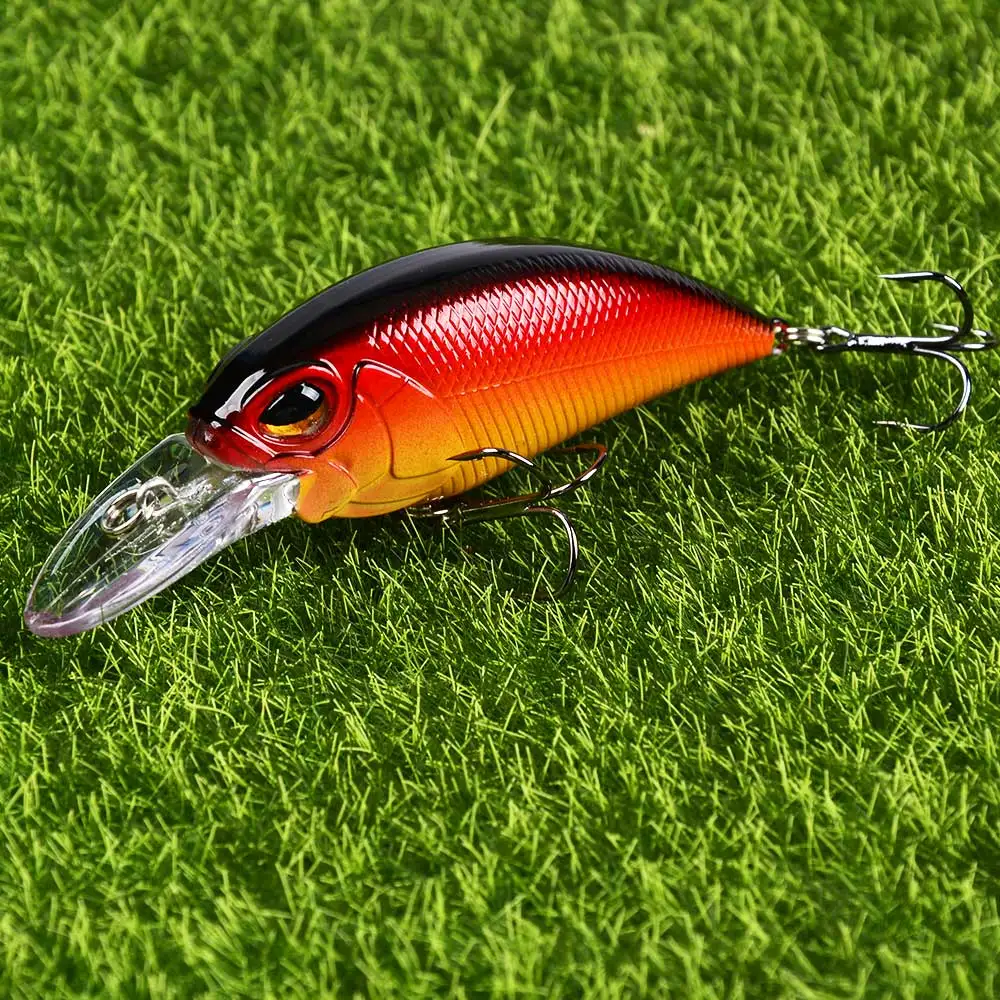 Новые поступления Fat Crankbait жесткая рыболовная приманка 85 мм 15 г Topwater воблер рыболовная приманка погремушка Isca Кривошип искусственный приманки, рыбалка