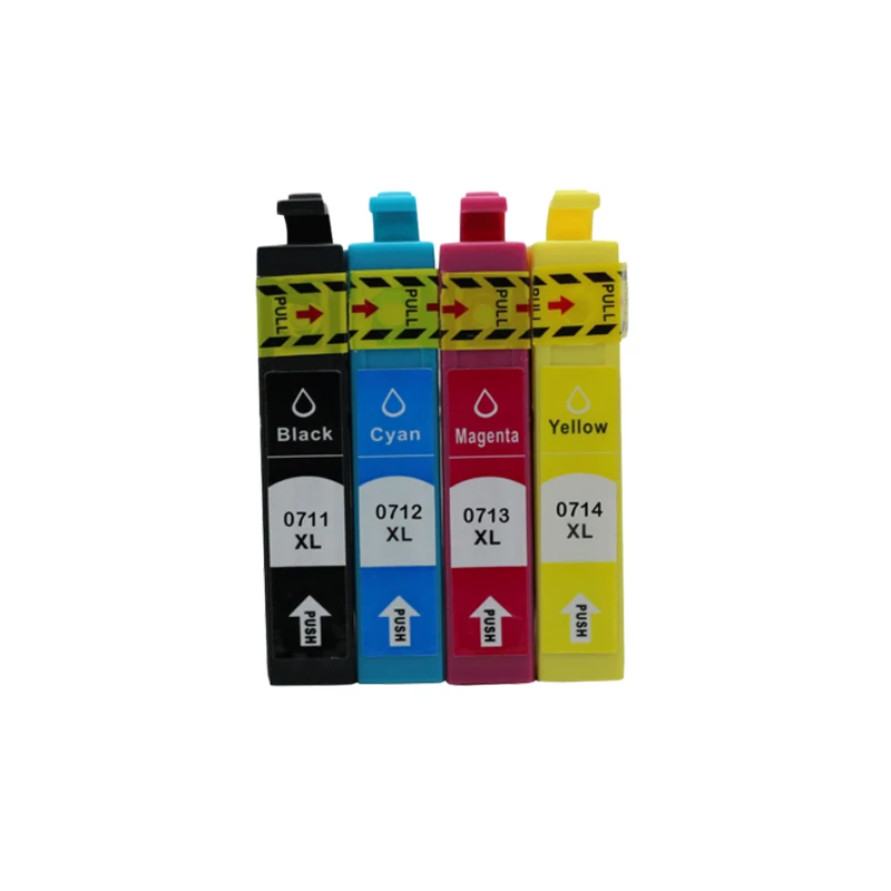 8 шт. совместимый чернильный картридж для принтера epson T0711 T0712 T0713 T0714 для epson Stylus D78 D92 D120 DX4000 DX4050 DX4400 T0711-T0714