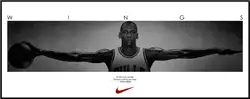 Майкл Джордан крылья спорта баскетбол двери декор постеры шелковой ткани плакат