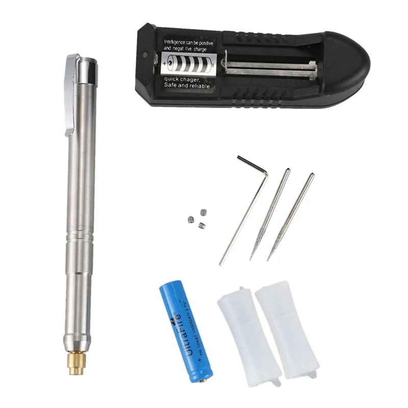 

Electric Engraving Pen Mini Electric Grinder Polishing Marker Wooden Root Jade Engraving Machine Carving Tool With Batteries U