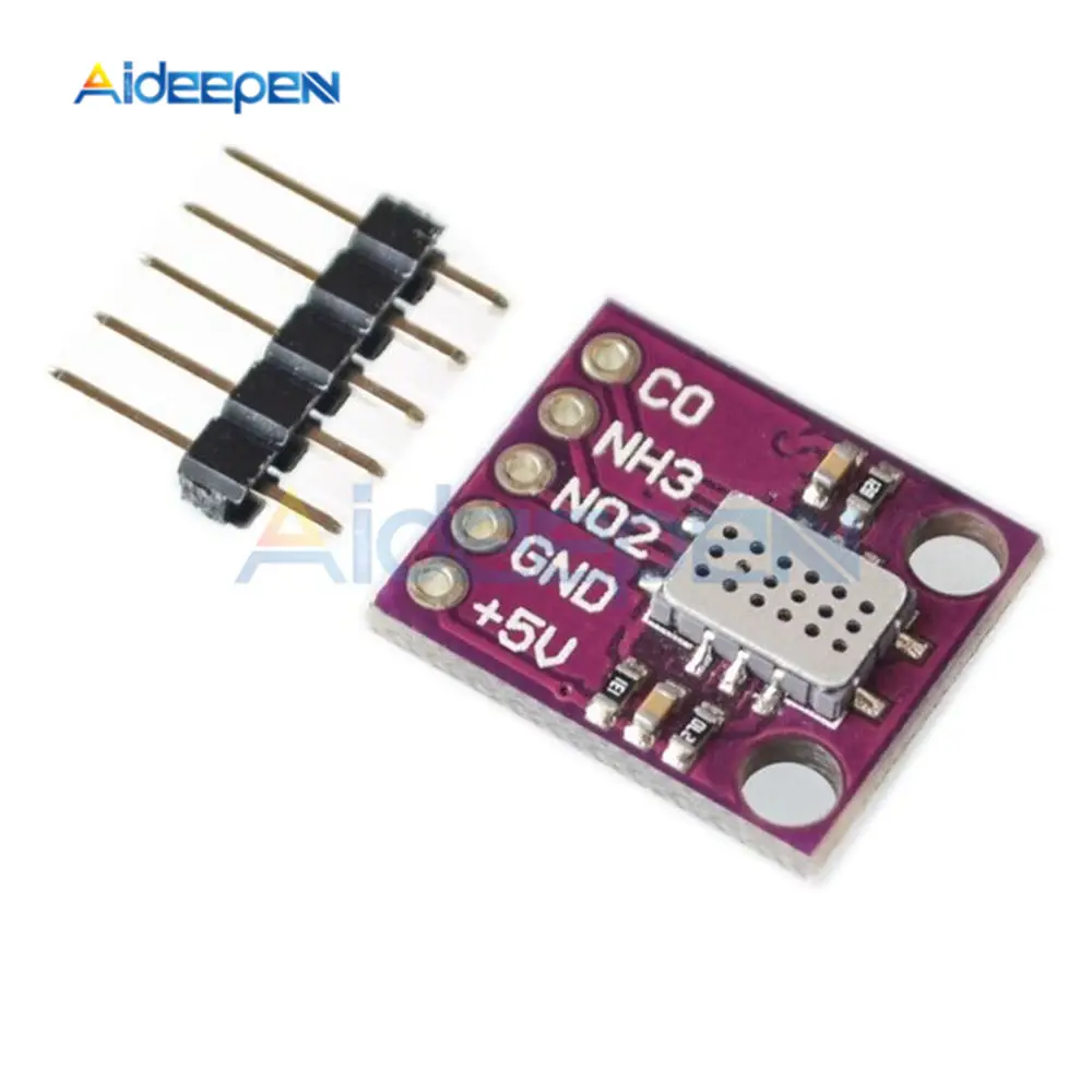 

MICS-4514 Air Quality Sensor Module Carbon Monoxide Nitrogen Oxygen Compact Sensor CO/NO2/NH3 Gas Sensor