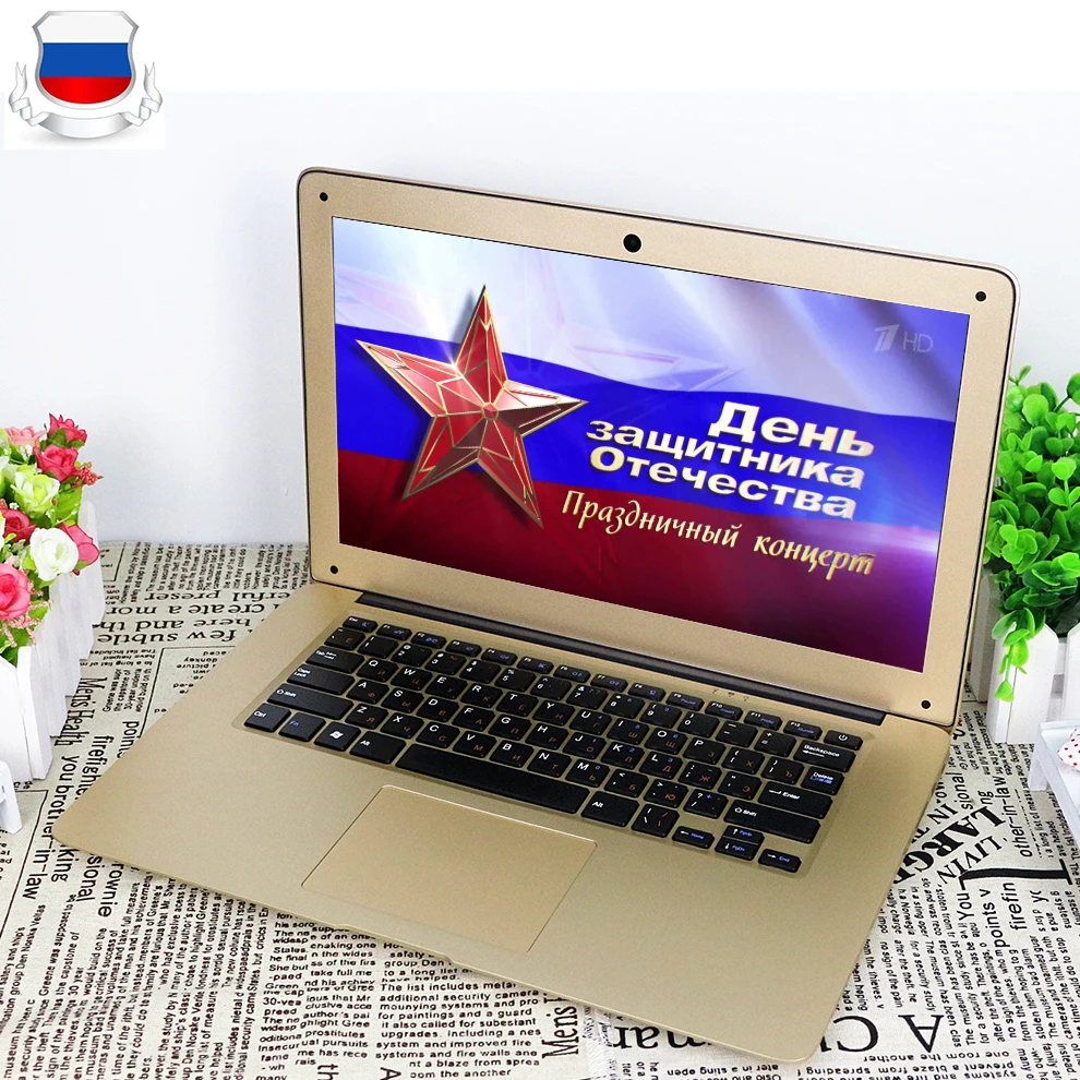 ZEUSLAP 14inch 8GB font b RAM b font 1TB HDD Windows 7 10 System Intel Quad