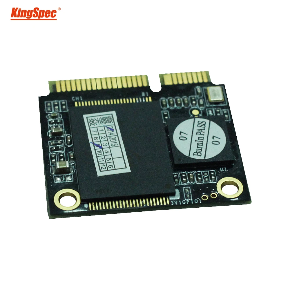 ACSC2M032mSH Kingspec mini pcie Half mSATA SSD 32 ГБ SATA II/III модуль ssd твердотельный жесткий диск msata для