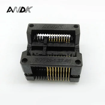 

SOP18 SOIC18 SO18 IC Test & Burn Socket Pitch 1.27mm IC Body Width 7.5mm 300mil Test Socket Adapter