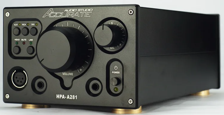 HPA A281 Hi end сбалансированные наушники усилитель для наушников AMP Digital XLR/RCA стерео