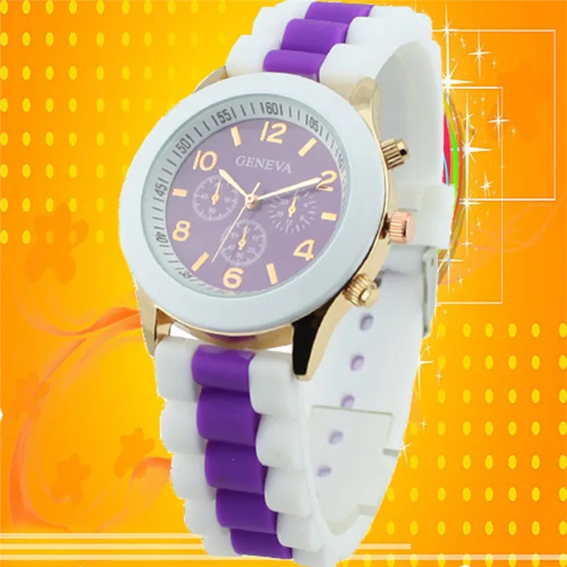 Watches Women New Fashion Pink Girls Watch Silicone Sport Cute Kid Children Women Clock Cheap Dress Clock Hot Reloj