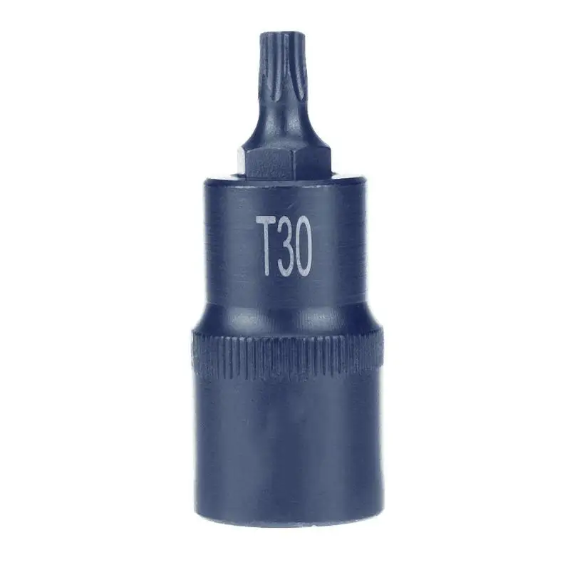 Отвертка бит 1/2 разъем биты адаптер для отвертки T20 T25 T27 T30 T35 T40 T45 T50 T55 T60 T70 Торцевая головка инструмент