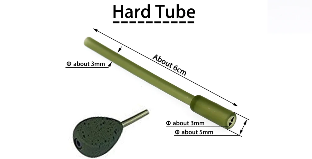 Bimoo 12 шт., мягкие/жесткие рыболовные грузила для ловли карпа, рыболовные грузила, рыболовная леска, Защитные Трубки, аксессуары
