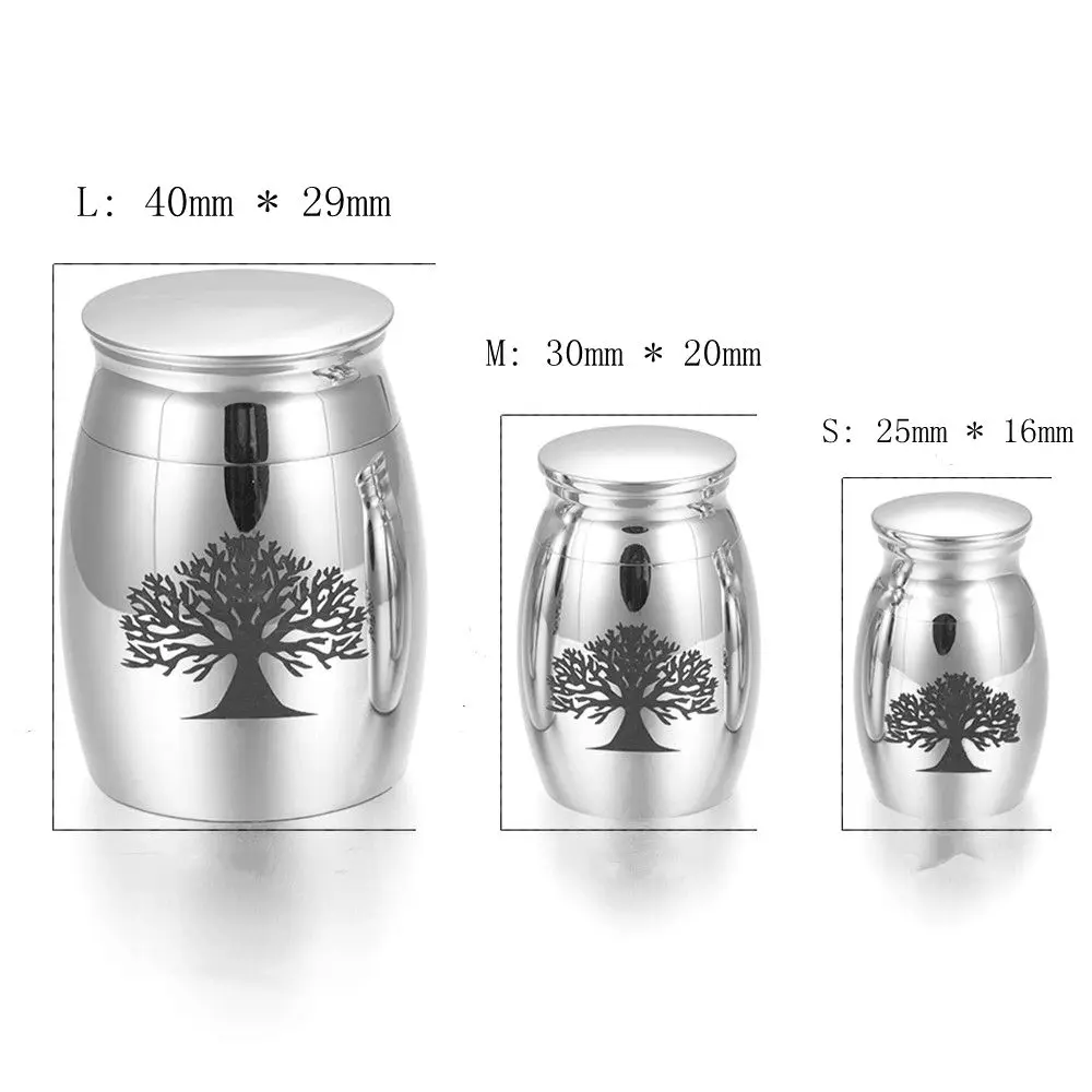 SMALL MINI URN Cremation Human Ashes Holder Tiny Memorial Keepsake Urns