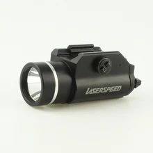 Прямая Laserspeed flash светильник glock 19 Тактический светильник светодиодный светильник рейка пистолет