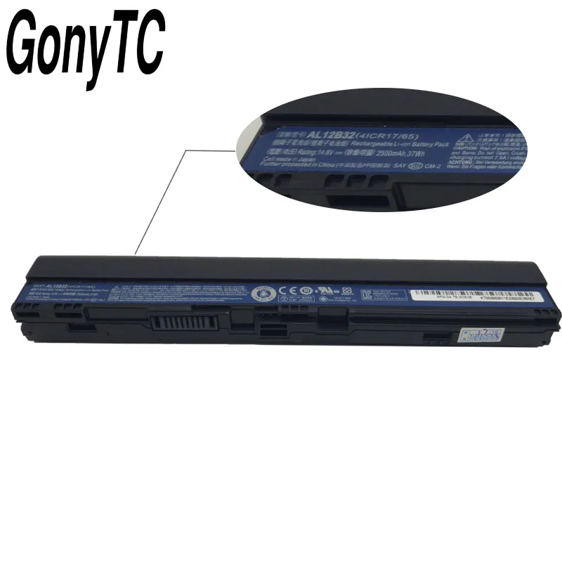 Оригинальный Новый аккумулятор для ноутбука AL12B32 Acer Aspire One 725 756 V5 171 B113 B113M AL12X32 AL12A31