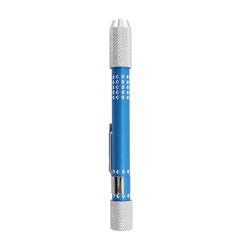 Jewelry Grinding Tools Diamond Plating Blue Jewelry Reamer With 4 Drills Use for Drilling and Polishing of DIY Jewelry Making