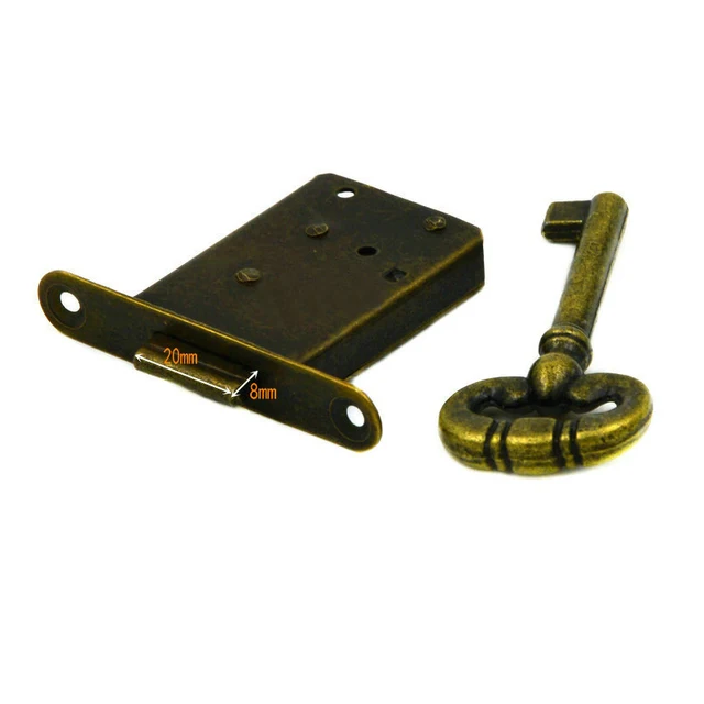 In Stock Retro Drawer Counter Antique Furniture Locks Classical In Stock Retro Drawer Counter Antique furniture locks Classical cabinet locks Shift door lock American European - In Stock Retro Drawer Counter Antique Furniture Locks Classical