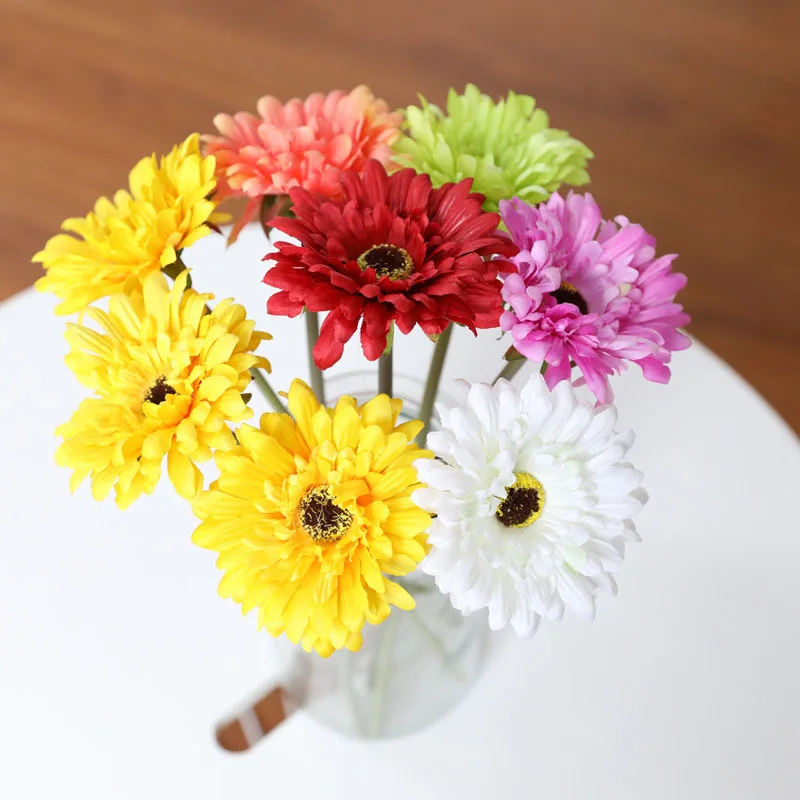 1PCS-Artificial-Flowers-Handmade-Gerbera-Fashion-Home-Garden-Bride-DIY-Wreath-Ornament-Wedding-Banquet-Decoration-Flower