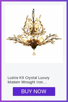 Modern Vintage Design Crystal E14 Ancient Gold Led Chandelier Lighting Fixtures for Home Loft Staircase Living Room Bedroom Lamp