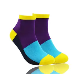 Мужские носки для мужчин 10 пар/упак. весна лето осень модные хлопковые цветные носки классические брендовые короткие мужские носки мужской