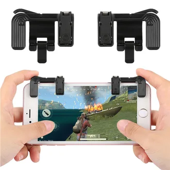 

Mobile Phone Shooting Game Fire Button Aim Key Buttons L1 R1 Cell Phone Game Shooter Controller for Android IOS Joystick