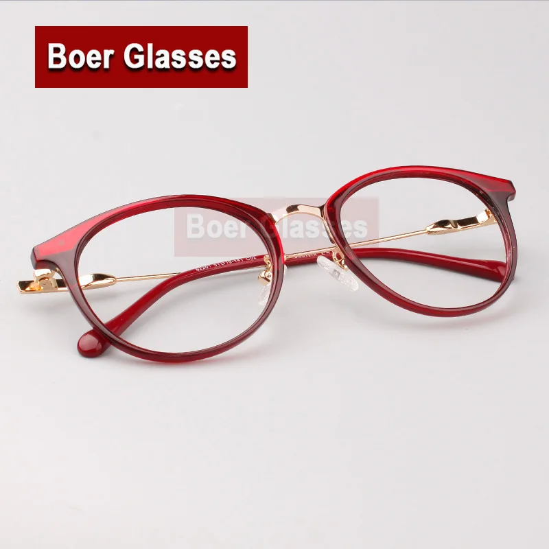 

2017 New Women'S Retro Eyeglasses Frame Optical Acetate Fashion Eyewear Full Rim Prescription Spectacles Frame 2201