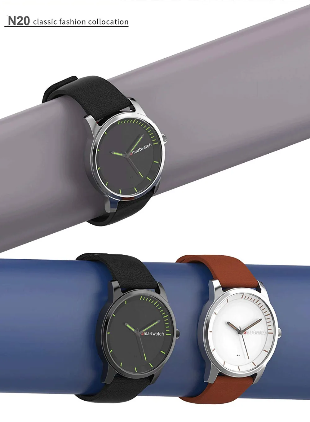 Waterproof IP68 SmartWatch N20 Sports Watch Men (3)