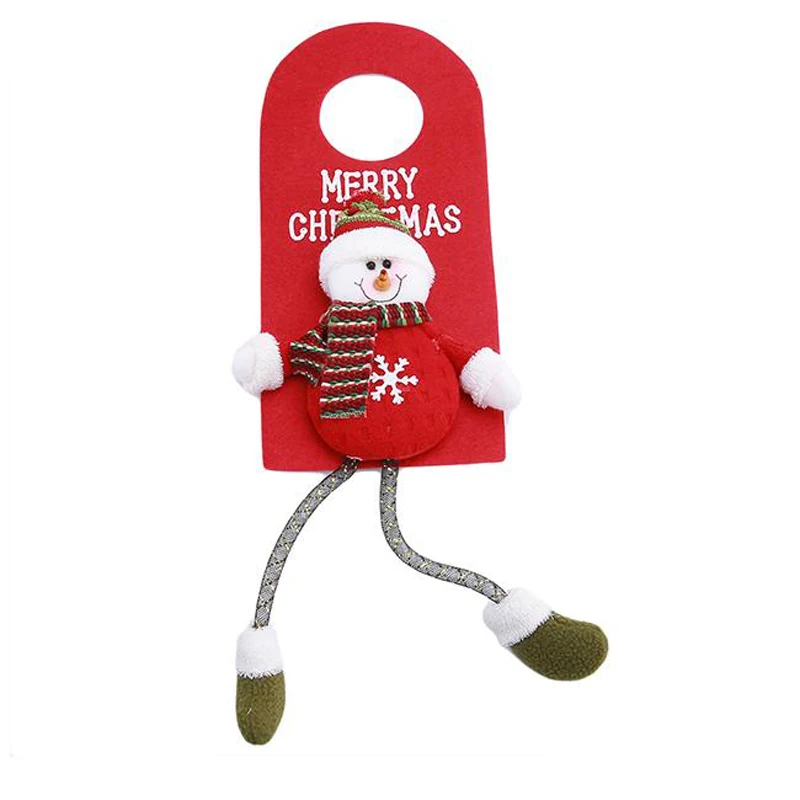 2019 new Christmas Santa Claus Snowman Reindeer XMAS Door Hanging Home Decoration