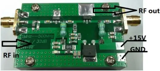 1 МГц-700 МГц 3,2 W ВЧ ОВЧ UHF FM радиочастотный передатчик Мощность ham радио усилитель Borad A6-020