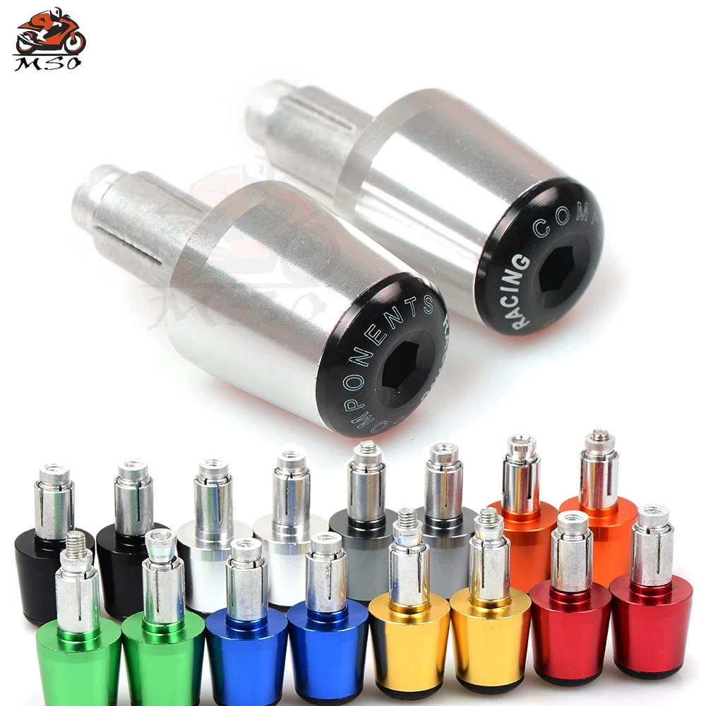 8 видов цветов 7/" мотоцикл рукоятка заканчивается ЧПУ руль для Yamaha XJR FJR 1300 1200 FZR 1000 TMAX 530 500 TMAX530 TMAX500