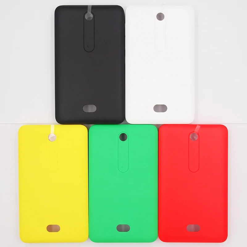 

BaanSam New Colorful Battery Back Cover For Nokia Asha 501 Housing Case With Power Volume Buttons
