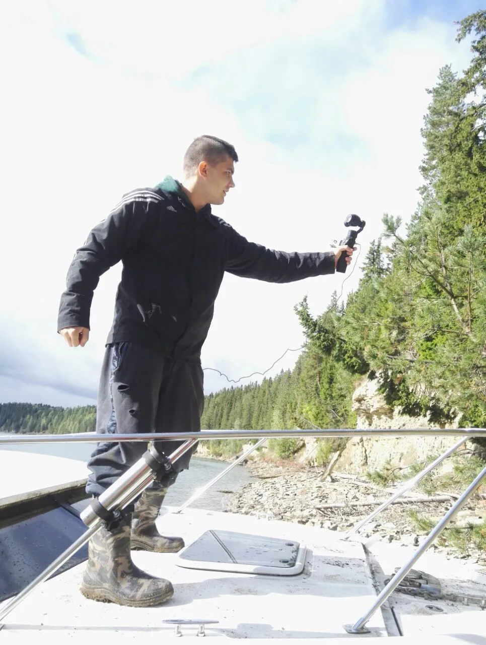 Free Gift DJI Osmo Handheld 4K Camera And 3 Axis Gimble Stabilizer Gimbal 3 Axis Gimbal DJI Phantom 3 EMS Free