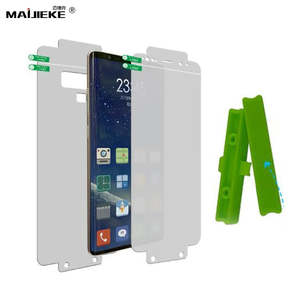 

MAIJIEKE Soft Full Cover Hydrogel Front&Back Film For Samsung Galaxy S10 Plus Lite S10+Note 9 8 S8 S9 Plus TPU protector Film