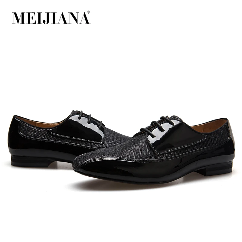 Genuíno azul Para Couro De Oxford Meijiana Preto Homens E Lantejoulas Mão vermelho Formal Feitos Sapatos Dos À UOfZwO