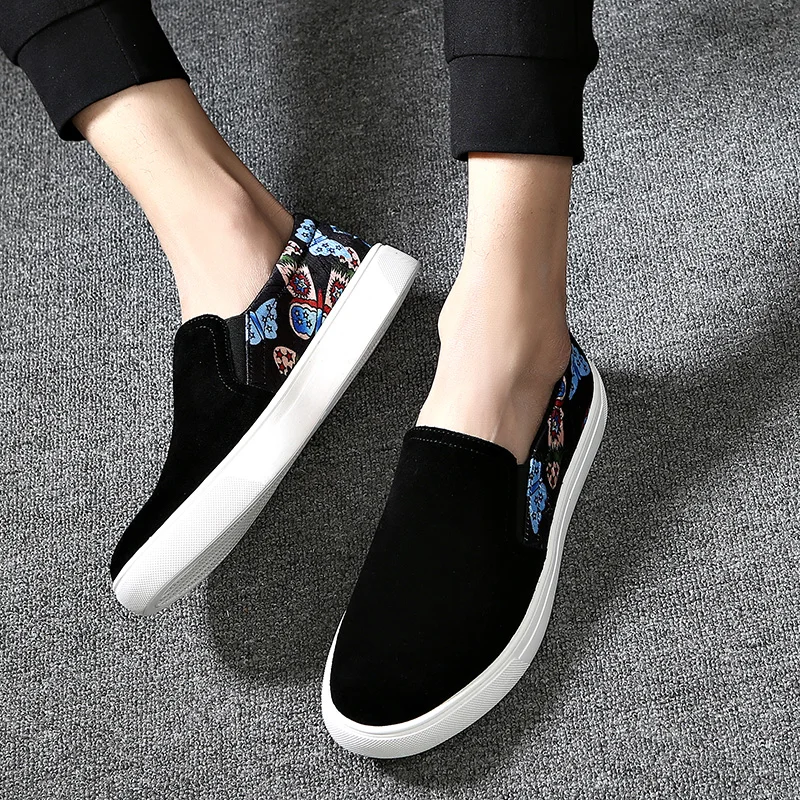 

MYCORON 2018 Spring/Autumn Men Casual Boots Luxury Brand Men Espadrilles Minimalist Design Slip On Man Shoes Herren Schuhe