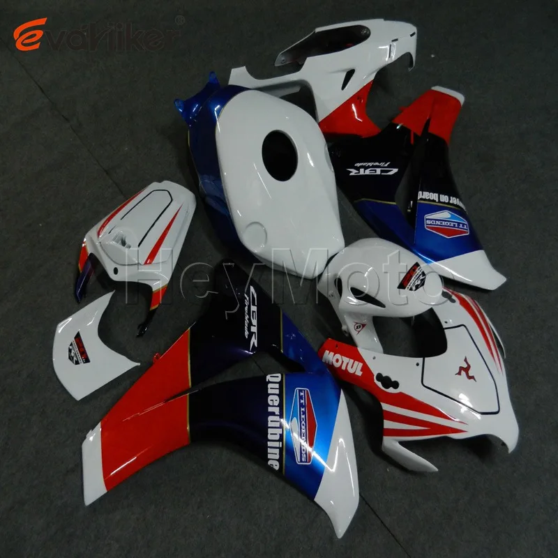 Пользовательские ABS мотоцикл обтекатель для CBR1000RR 2008 2009 2010 2011 мотоциклетные панели+ 5 подарков Красный Синий литья под давлением H2