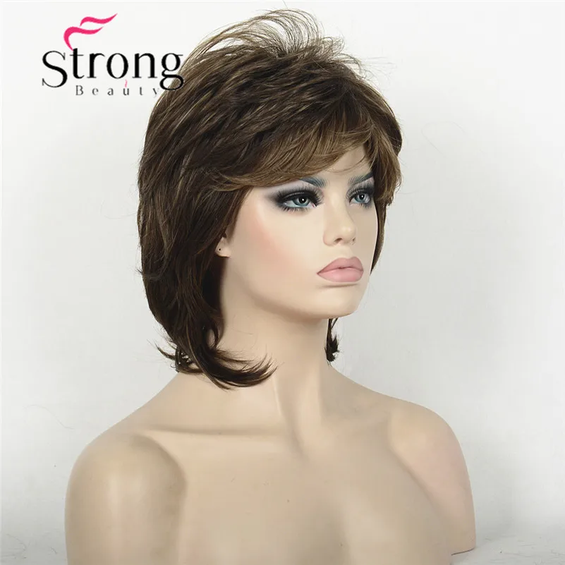 L-1943A #RM73 Brown mix wig (2)