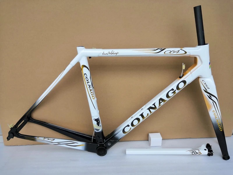 Flash Deal 2019 New arrival T1100 UD Matte-Glossy Black Red Colnago C64 carbon road frame bicycle Frameset with 12 colors for selection 1 Flash Deal 2019 New arrival T1100 UD Matte-Glossy Black Red Colnago C64 carbon road frame bicycle Frameset with 12 colors for selection 1