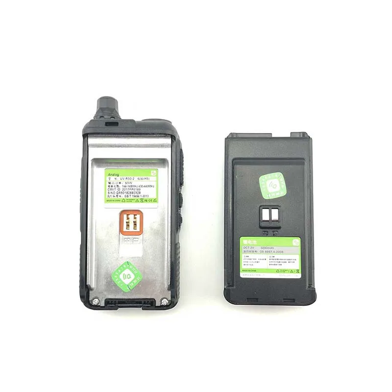 2 шт. Quansheng UV R50 Dual Band иди и болтай Walkie Talkie радио радиостанцией профессиональное Two