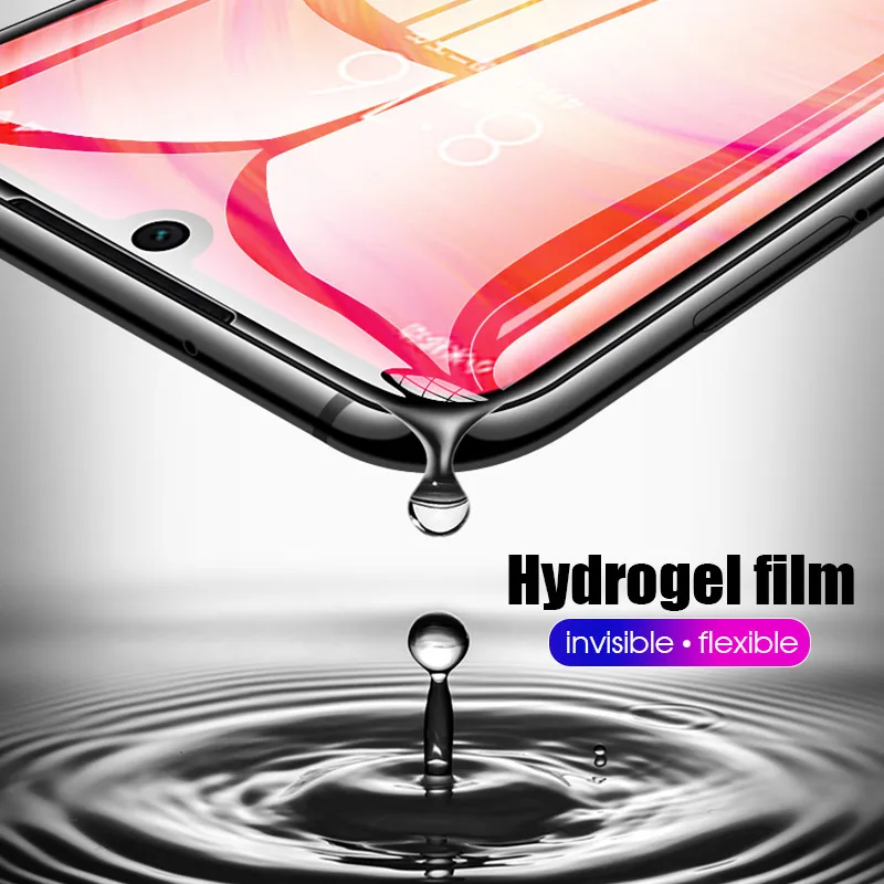 

Full Cover Soft Film For Xiaomi Redmi Note 7 6 Pro 7 6A Mi8 6 9 Lite SE Pocophone F1 Play Front Screen Hydrogel Protective Film