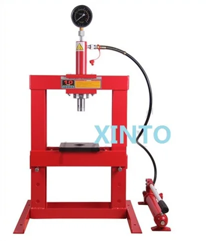 10Ton manual Hydraulic shop press for auto truck car repairing hydraulic tool