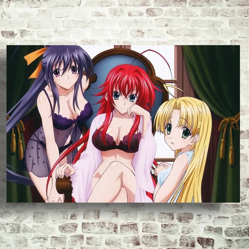 Старшеклассник DxD художественный шелковый постер Живопись Домашний Декор для