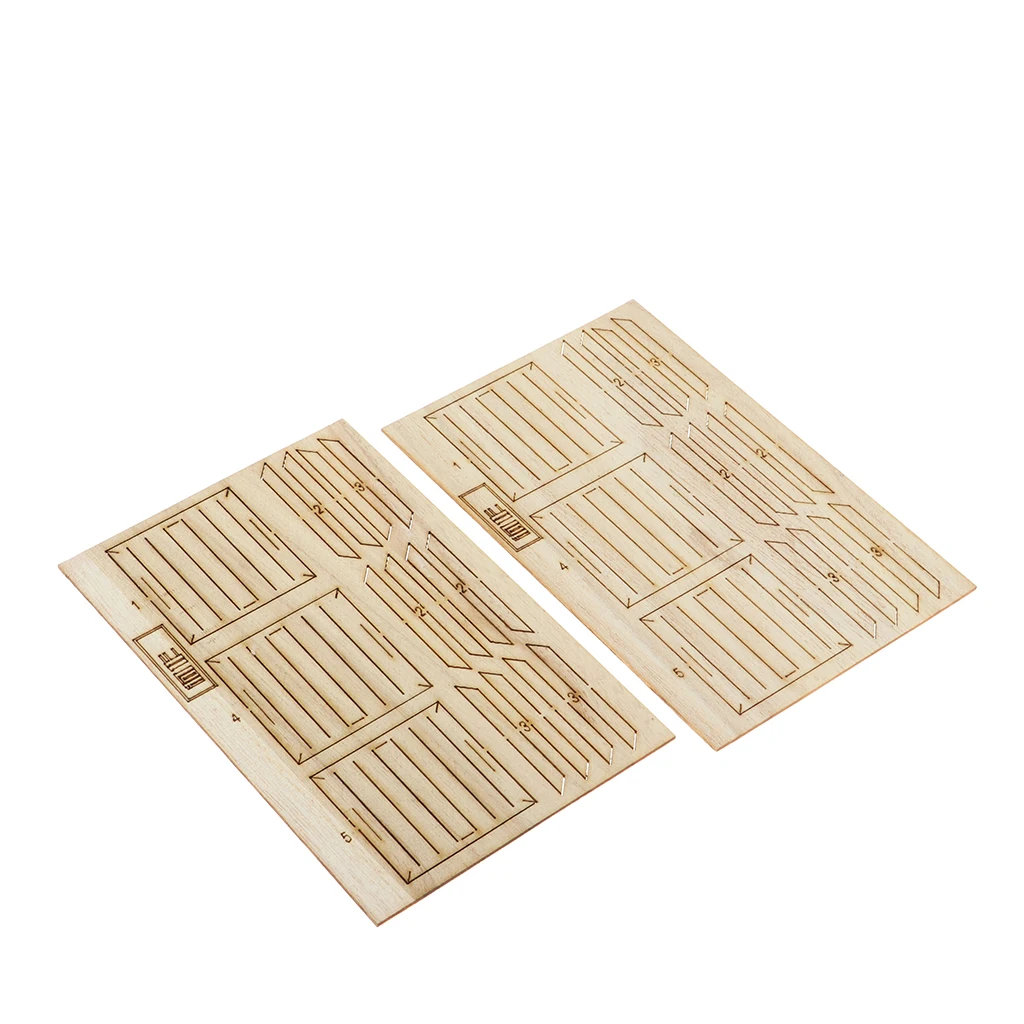 

1/35 Unpainted DIY Wooden Box Model for Sand Table Armor Landscape Decors