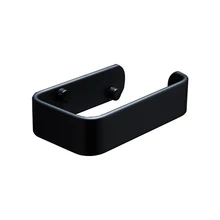 Черный современный держатель рулона туалетной бумаги бар пространство Алюминий ванная комната настенный держатель для полотенец