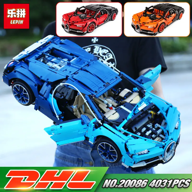 

DHL New Technic Toys Compatible with 42083 Blue Racing Car Set Building Blocks Bricks Kids Toys Car Model Christmas Gift