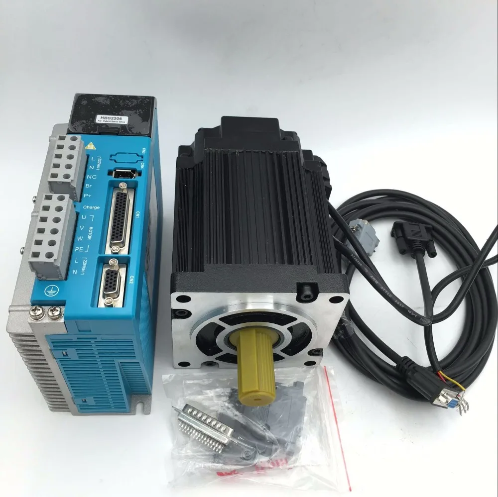 

Leadshine Nema42 Hybrid Servo Closed loop 20Nm 3ph Stepper Motor Driver Kit + 3meter Encoder Cable ES-MH342200+ES-DH2306