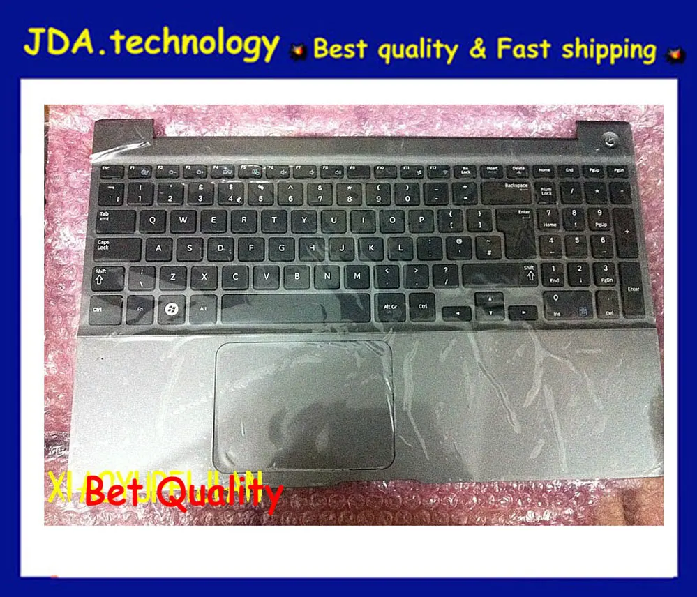 Wellendorff Упор для рук Topcase Для SAMSUNG lcd 15," NP700Z5A NP700Z5B NP700Z5C Великобритания Клавиатура верхняя крышка тачпад