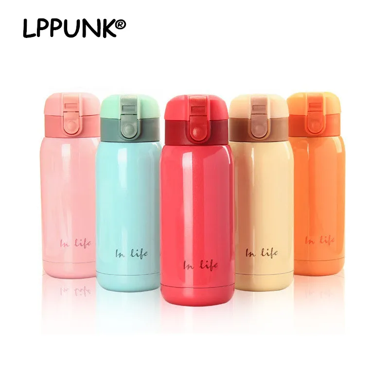 bpa free 350ml mini BABY stuff thermos cup stainless steel vacuum flask
